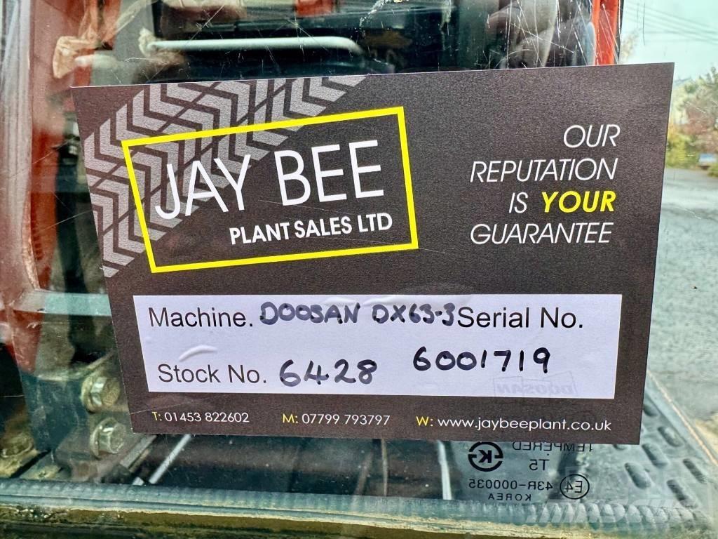 Doosan DX 63 R Mini excavadoras < 7t