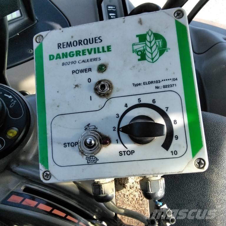 Dangreville EV 10 B1 Remolques esparcidores de estiércol