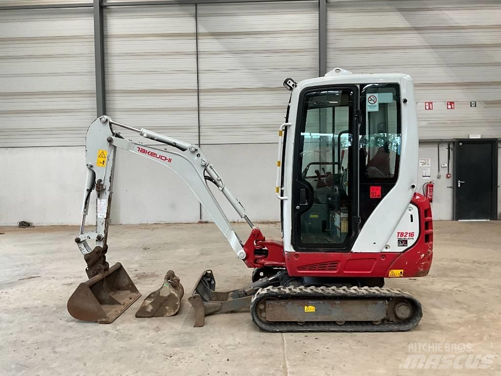 Takeuchi TB 216 Mini excavadoras < 7t