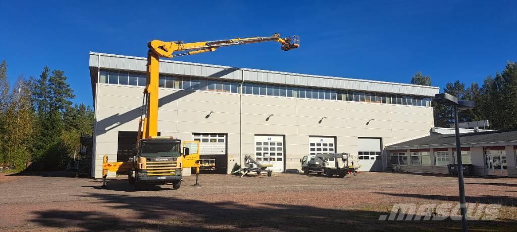 Scania P124 GB Plataformas sobre camión