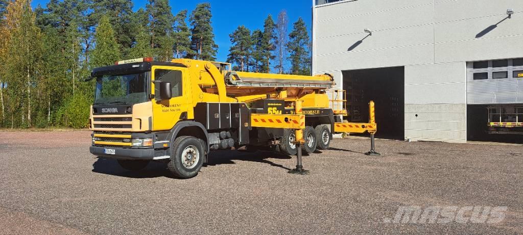 Scania P124 GB Plataformas sobre camión