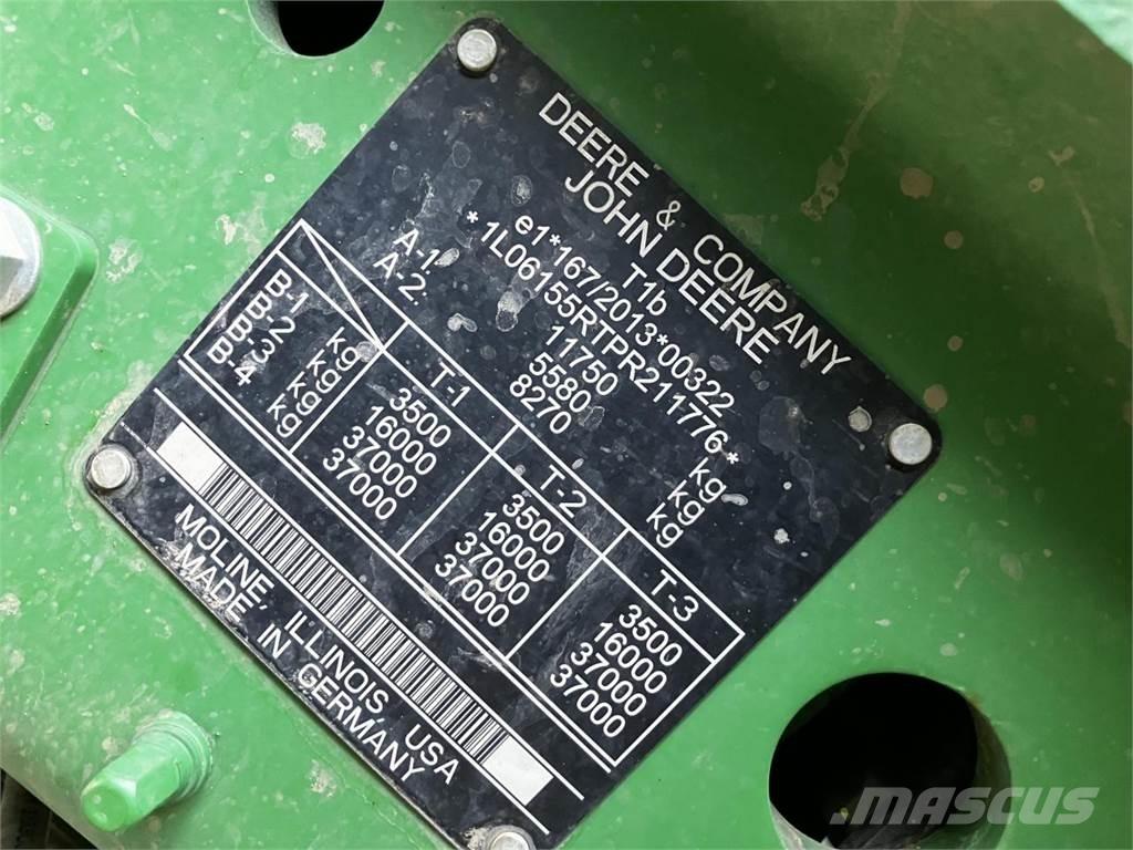 John Deere 6R 155 Tractores