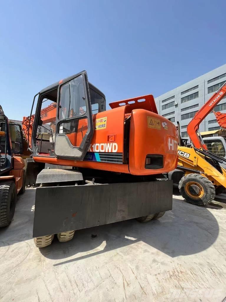 Hitachi EX 100 W D Excavadoras de ruedas