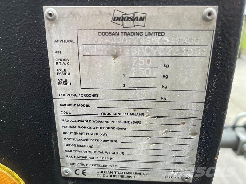 Doosan 7 / 31 E Compresores