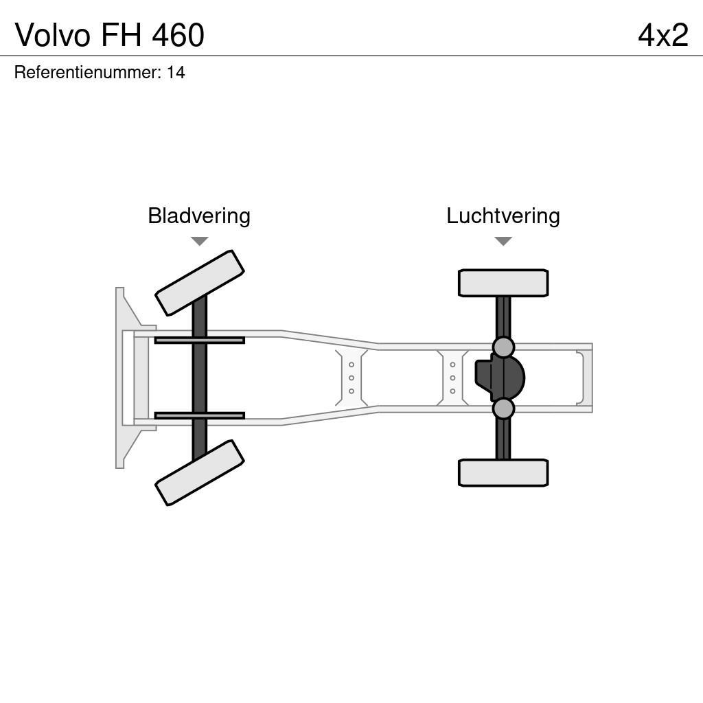 Volvo FH 460 Cabezas tractoras