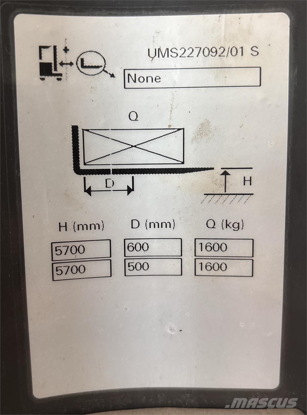Atlet UMS160 Carretillas retráctiles