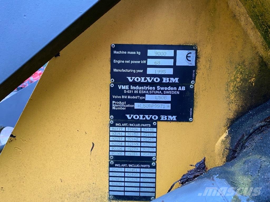 Volvo BM L 50 Cargadoras multifunción