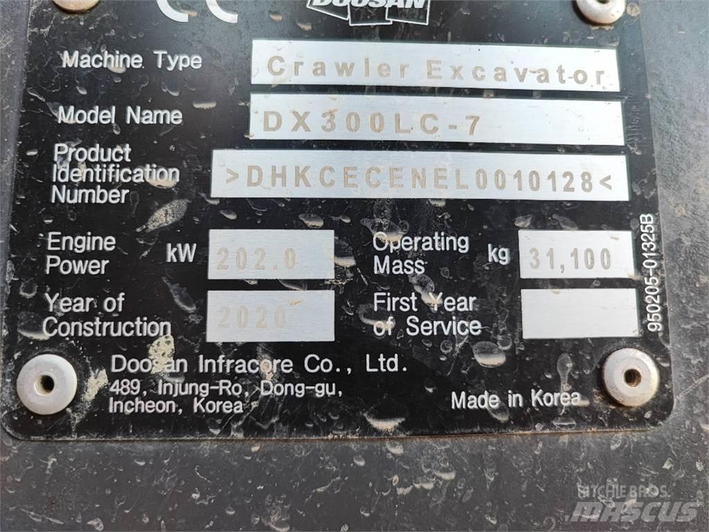 Doosan DX300LC-7 Excavadoras de cadenas