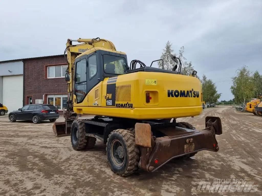 Komatsu PW 160-7 Excavadoras de ruedas