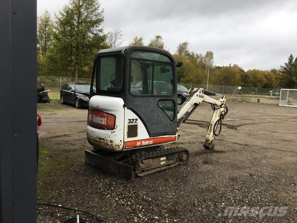 Bobcat 322 G Mini excavadoras < 7t