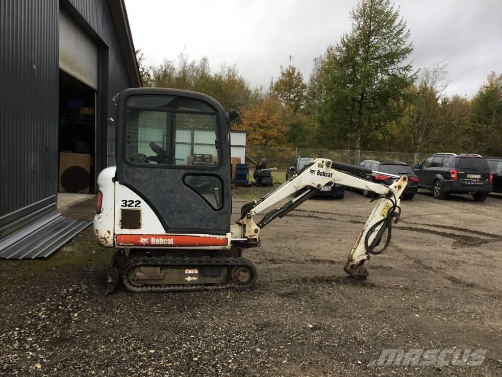 Bobcat 322 G Mini excavadoras < 7t