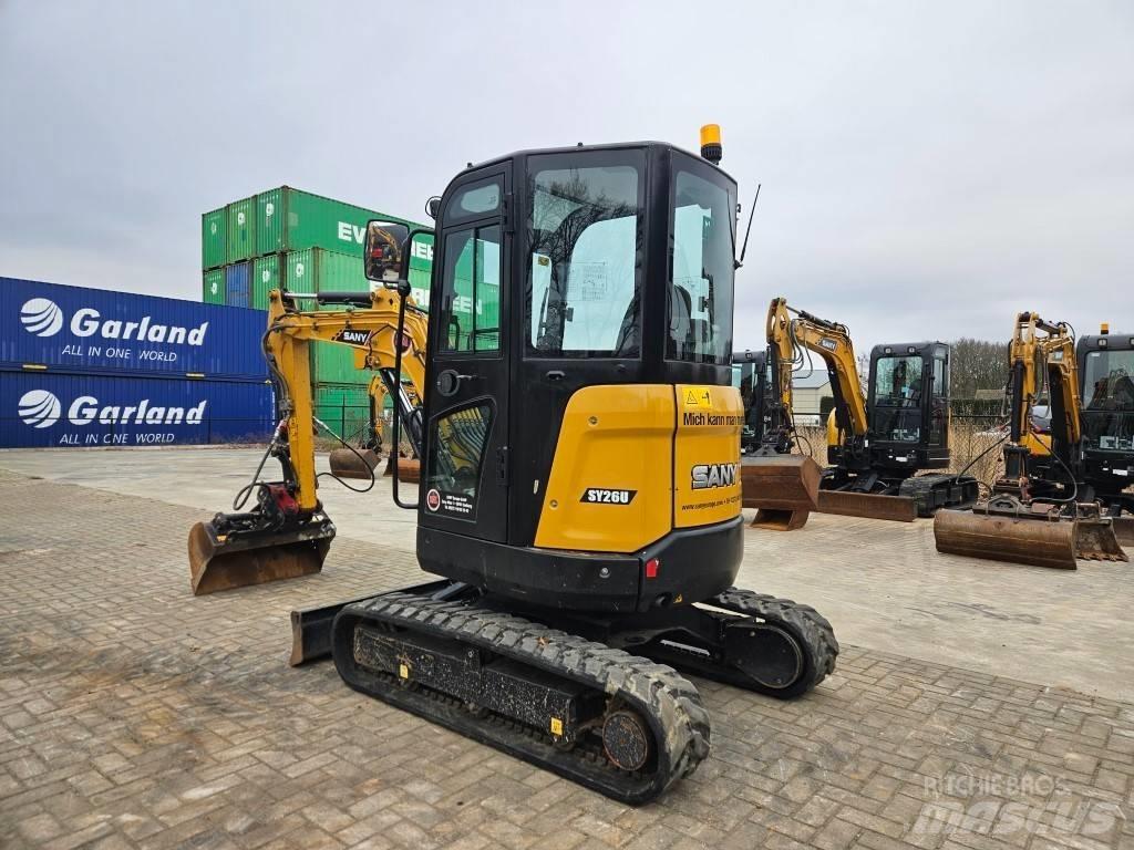 Sany SY 26 U Mini excavadoras < 7t
