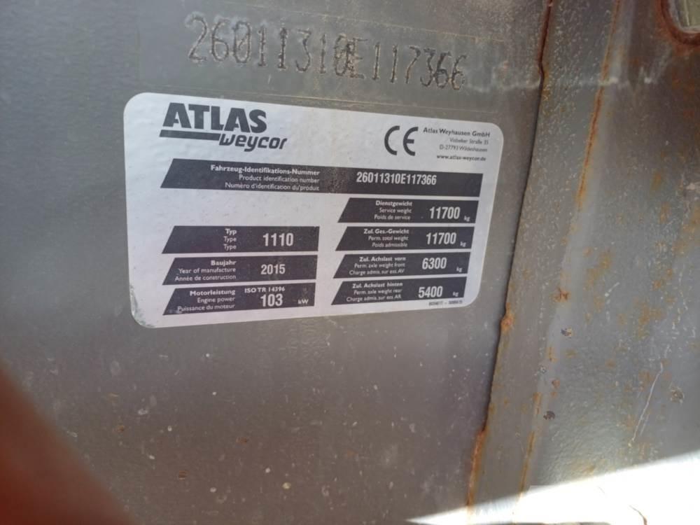 Atlas 1110 Compactadores de suelo
