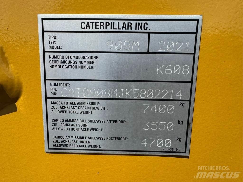 CAT 908M CE + EPA Cargadoras sobre ruedas