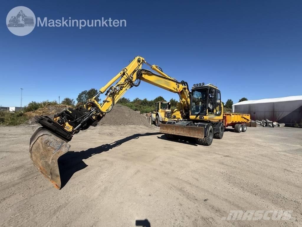 Komatsu PW 158 Excavadoras de ruedas