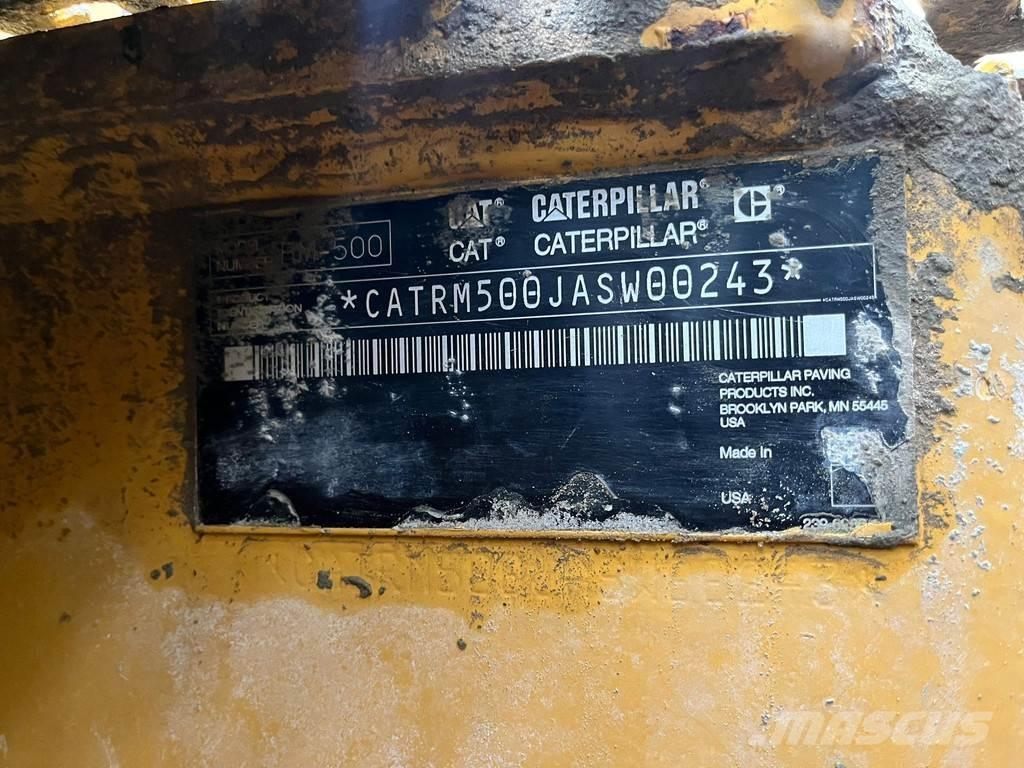 CAT RM500 Equipos para la estabilización de suelos y reciclaje de asfalto
