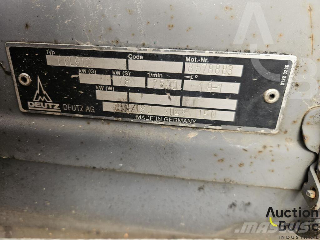 Corinsa CCN 1222 Rodillos sobre neumáticos