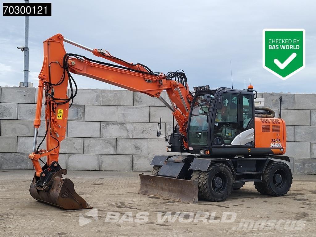 Hitachi ZX140W -6 Excavadoras de ruedas