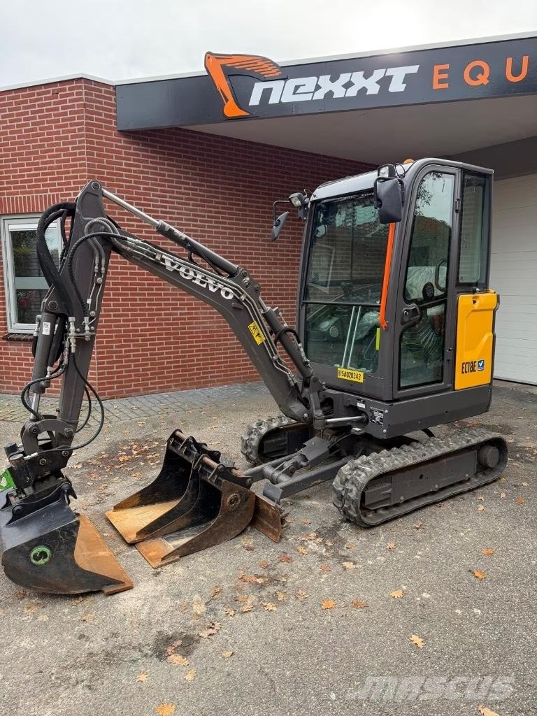 Volvo EC 18 E Mini excavadoras < 7t