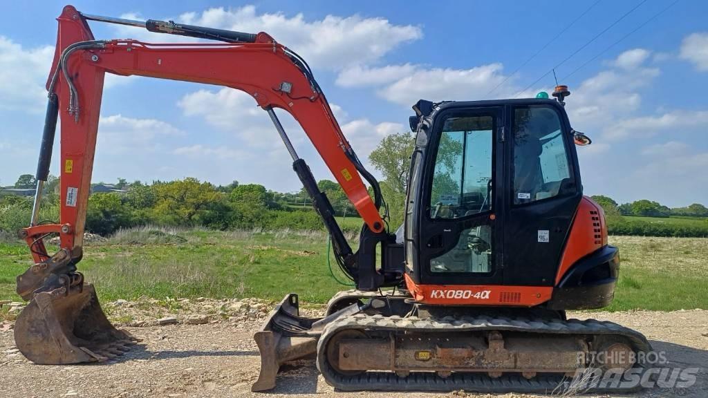 Kubota KX 080-4 Excavadoras 7t - 12t
