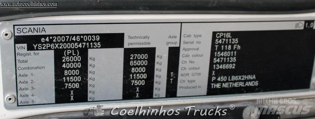 Scania P 450 Camiones portacontenedores