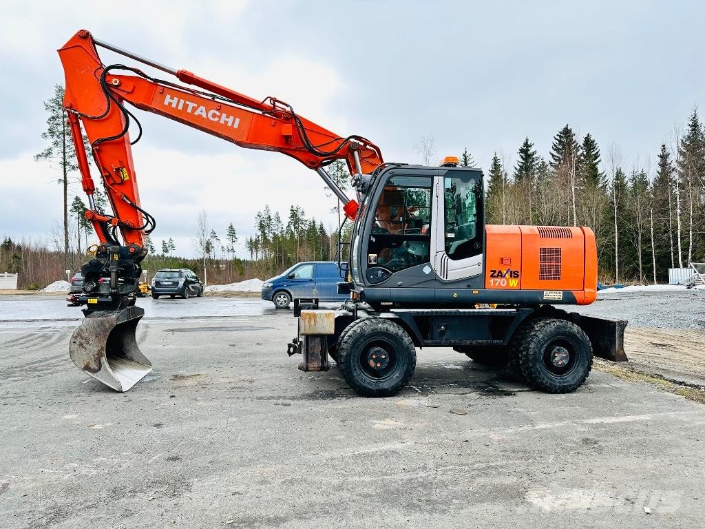 Hitachi Zaxis 170 W Excavadoras de ruedas