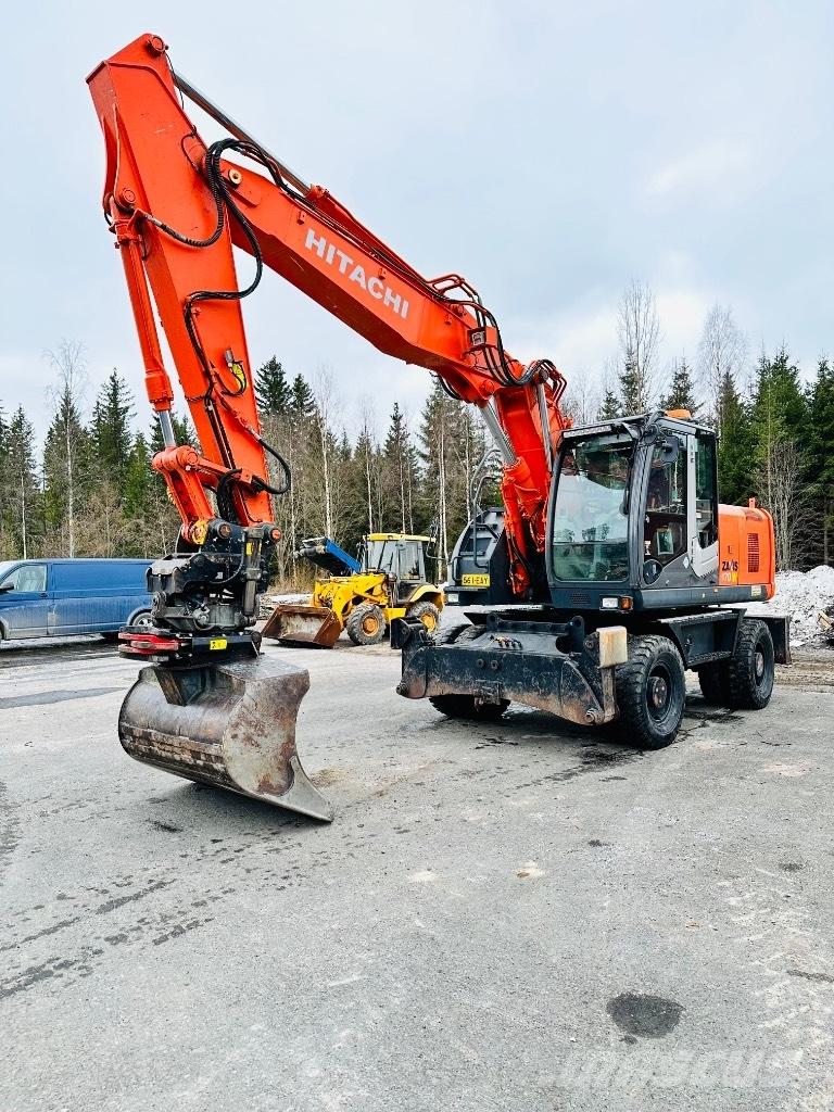 Hitachi Zaxis 170 W Excavadoras de ruedas