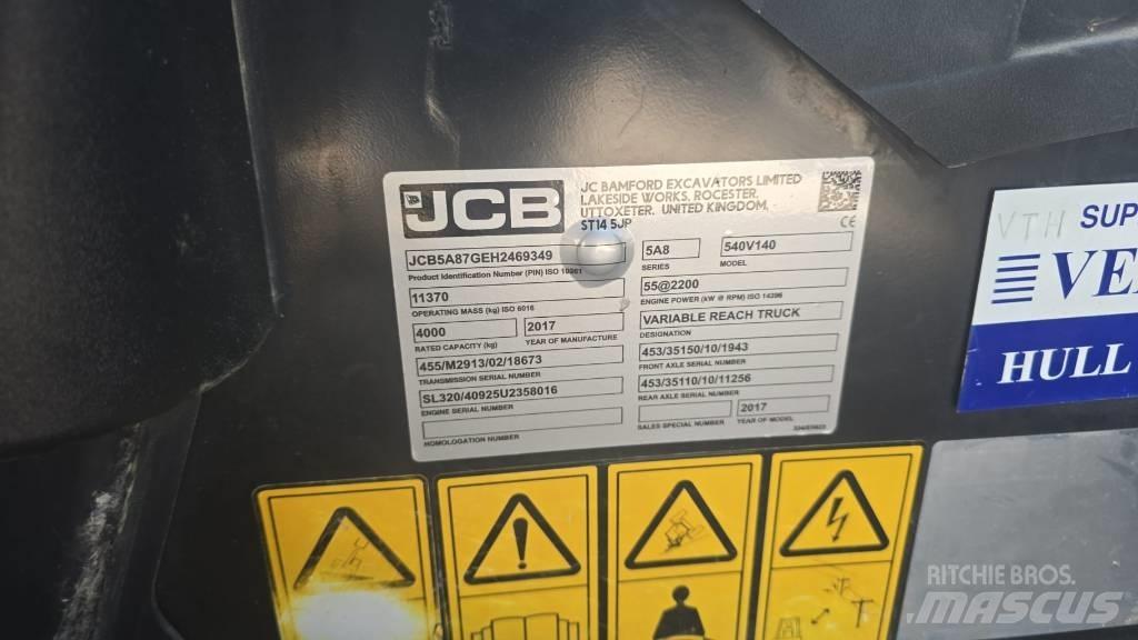 JCB 540-140 Carretillas telescópicas
