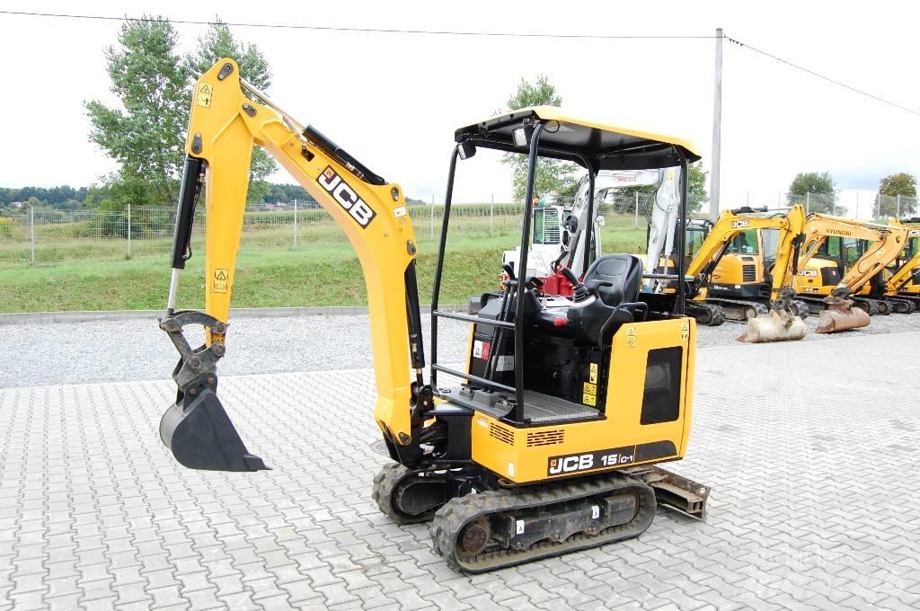 JCB 15 C-1 JCB 16C-1 Mini excavadoras < 7t