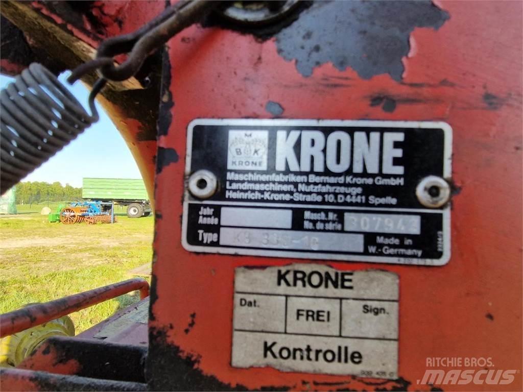 Krone KS 3.30/10 Segadoras hileradoras