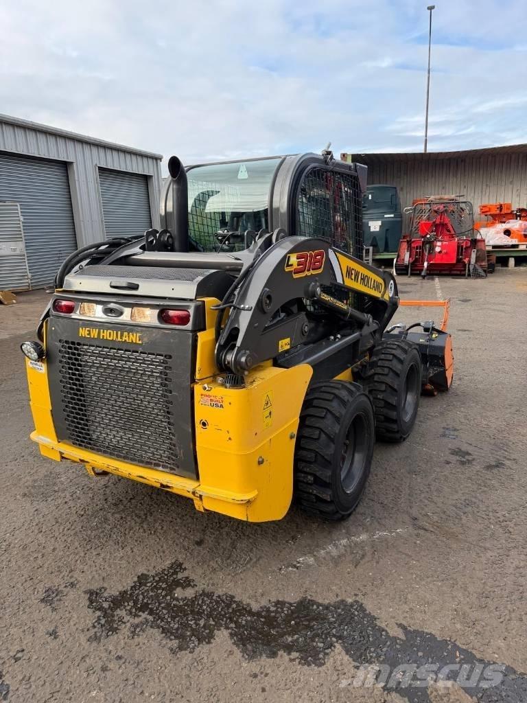New Holland L 318 Palas cargadoras