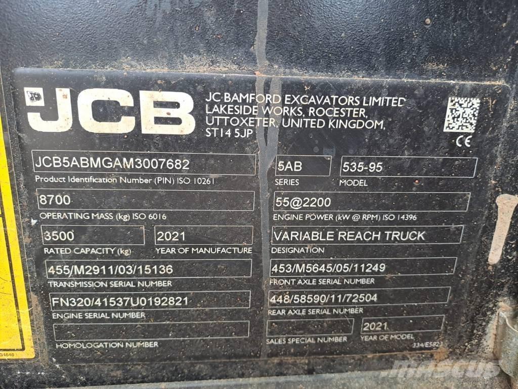 JCB 535-95 Carretillas telescópicas