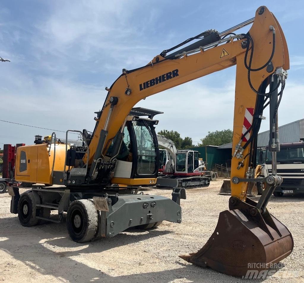 Liebherr A 916 Excavadoras de ruedas