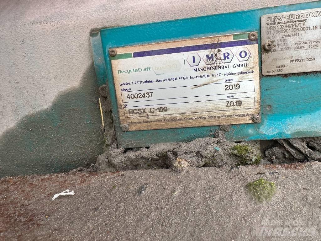 TRS B.V 150A Equipos de clasificación de desechos