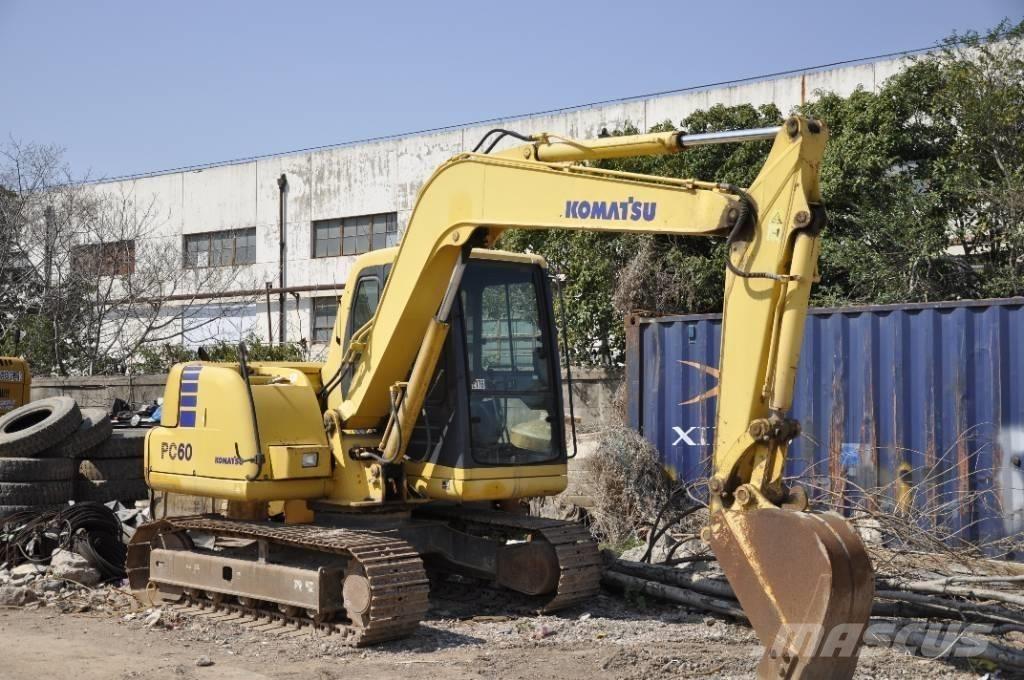 Komatsu PC 60 Excavadoras de cadenas