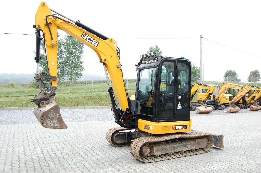 JCB 55Z-1 Aircon Mini excavadoras < 7t