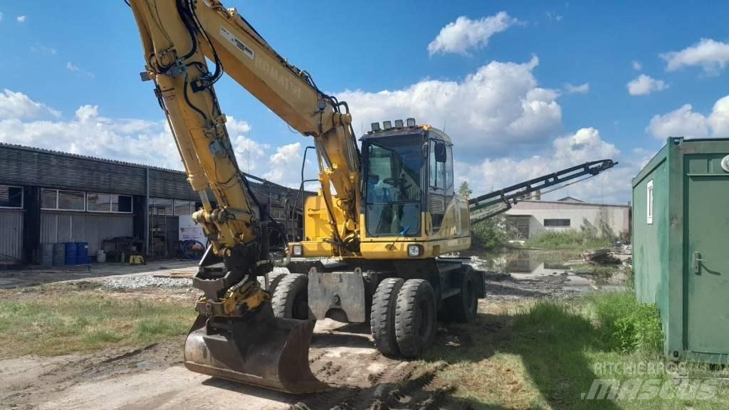 Komatsu PW 140-7 Excavadoras de ruedas