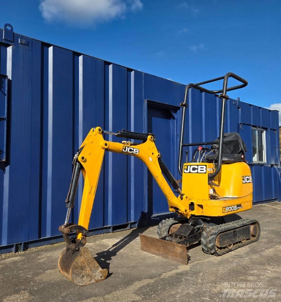 JCB 8008 CTS 3 Bkts Mini excavadoras < 7t