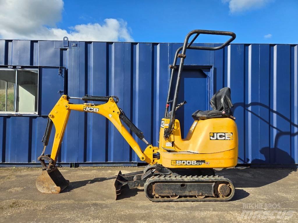 JCB 8008 CTS 3 Bkts Mini excavadoras < 7t