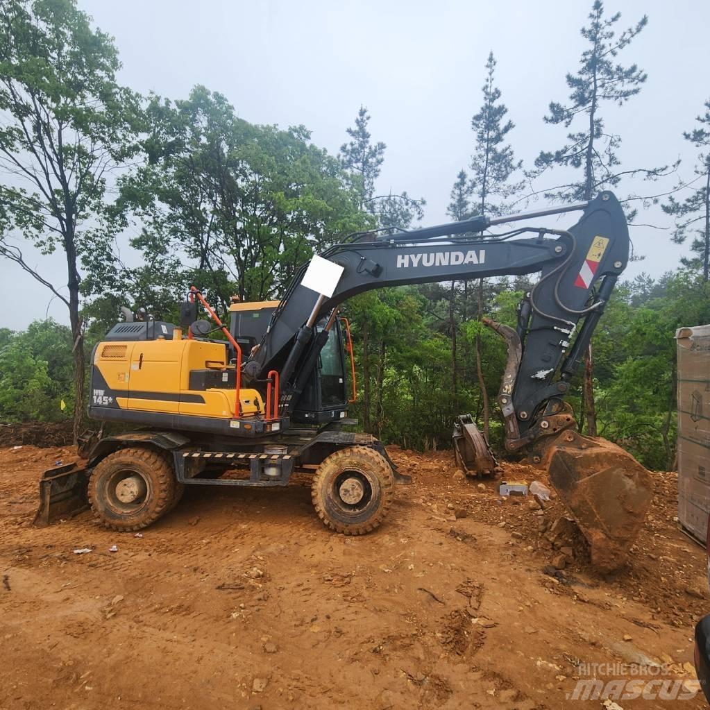 Hyundai HW 145 Excavadoras de ruedas