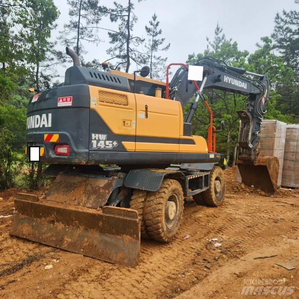 Hyundai HW 145 Excavadoras de ruedas
