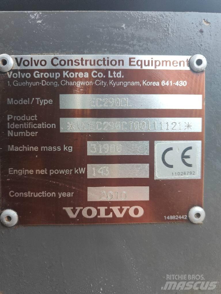 Volvo EC 290 C L Excavadoras de cadenas