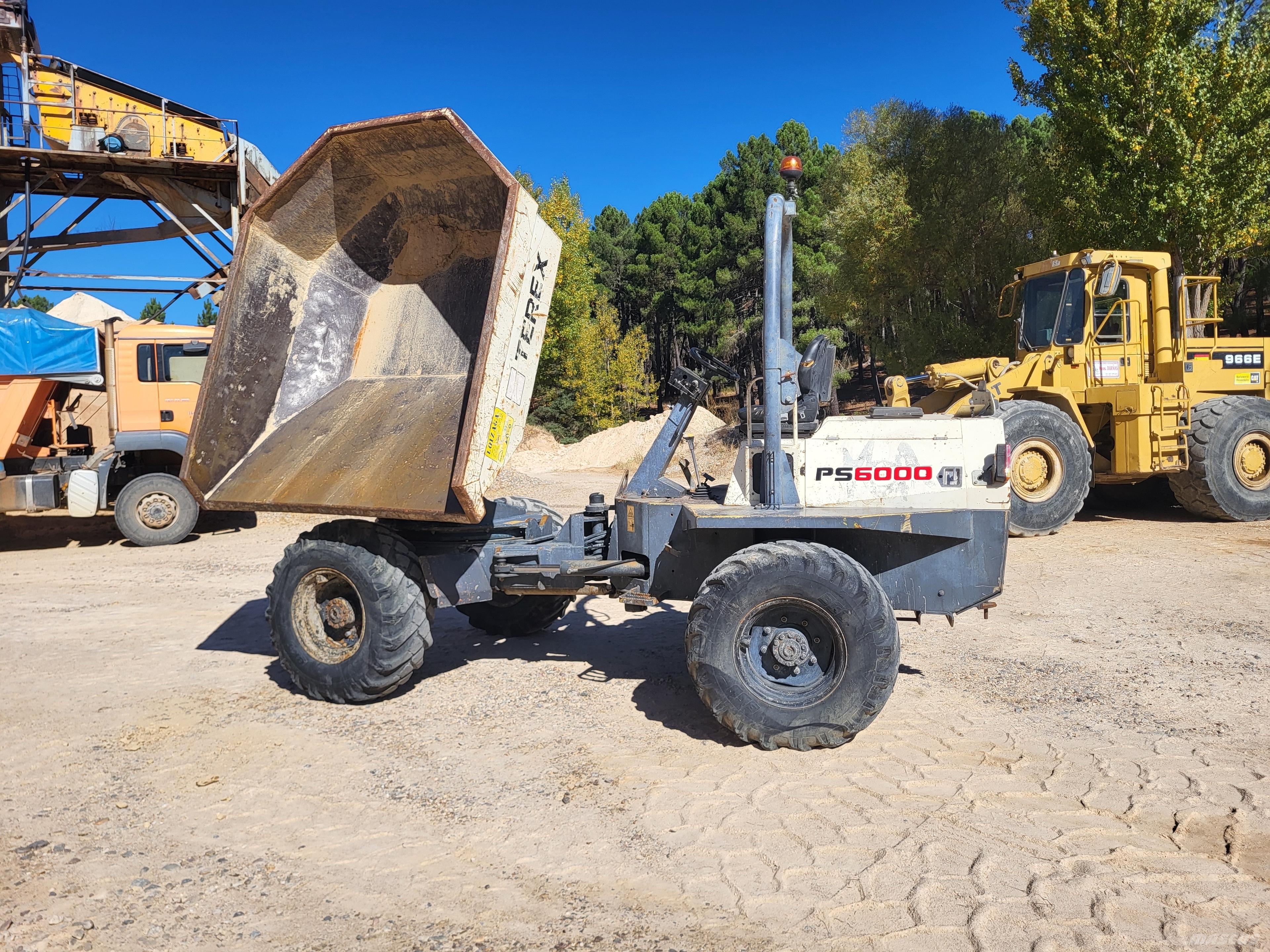  Dumper Terex Ps6000 Dúmpers de obra