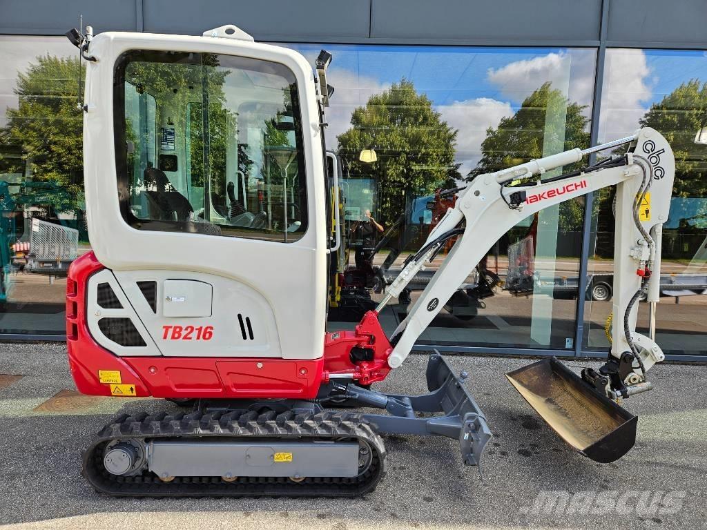 Takeuchi TB 216 Mini excavadoras < 7t