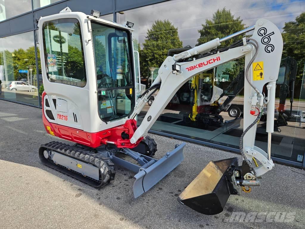 Takeuchi TB 216 Mini excavadoras < 7t