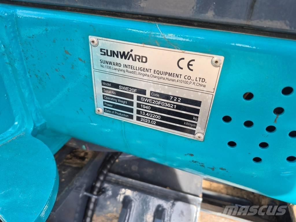 Sunward SWE 20 F Mini excavadoras < 7t