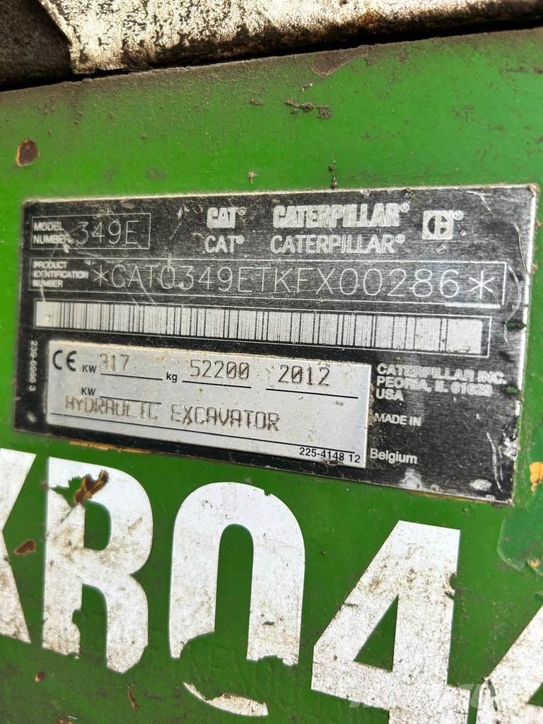 CAT 349EL VG Excavadoras de cadenas