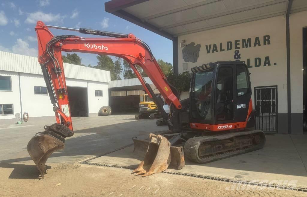 Kubota KX 080-4 Excavadoras 7t - 12t