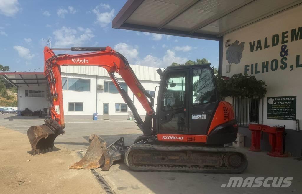 Kubota KX 080-4 Excavadoras 7t - 12t