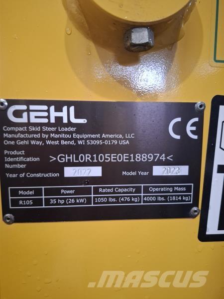 Gehl GHEL R105 Minicargadoras